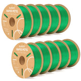 ELEGOO Rapid PETG Filament 1.75mm 1KG,High Speed 30-600mm/s 3D Printer Filament 1kg Fits for Most FDM 3D Printers