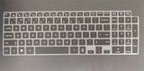 For 2020 2021 17" LG Gram 17Z90N 17Z90P & LG Gram 17 2021 17Z95N Laptop  Silicone Laptop Keyboard Cover Skin Protector