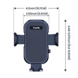 TOPK Car Phone Holder Air Vent Mount Universal Auto Gravity Mount Cell Phone Stand For All Smartphones