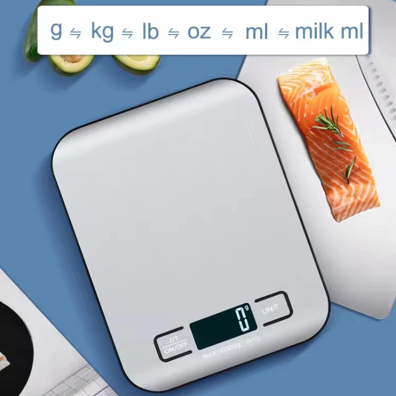 5/10kg/1g Household Kitchen Scale High-precision Electronic Pastry Baking Scale Small Food Baking Scale Accurate Weighing