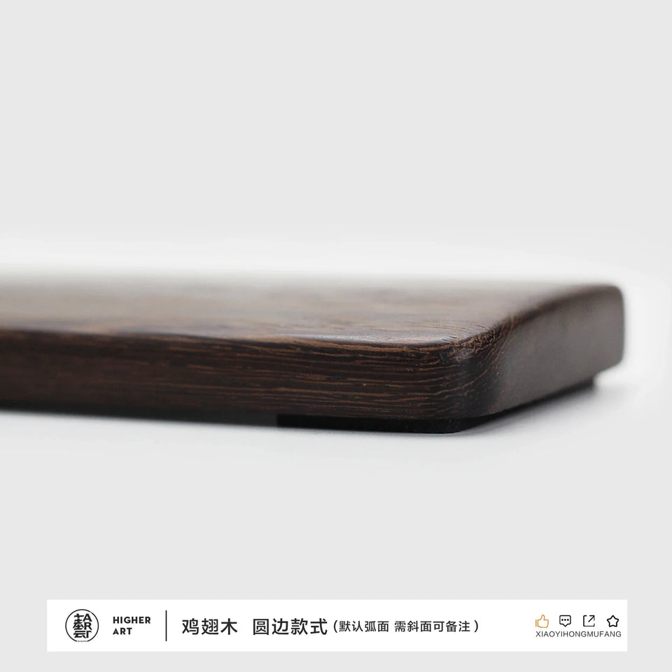 Walnut Wood Palm Rest Custom Solid Wooden Keyboard Wrist Rest Fillet Filco Palm Stress for 68/87/104 Keyboard Gamer Accessories