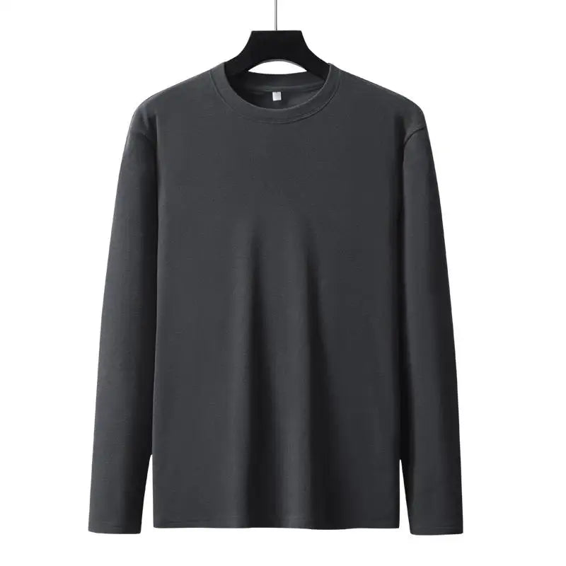 Men's Winter Pullovers Warm Sweatshirt Big Size 85-150kg Plus Size 3XL-8XL Long Sleeve Pullover T-shirt Sports Tops
