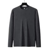 Men's Winter Pullovers Warm Sweatshirt Big Size 85-150kg Plus Size 3XL-8XL Long Sleeve Pullover T-shirt Sports Tops