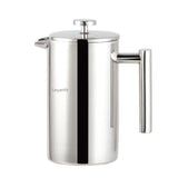 1.5L / 2L Coffee Maker French Press Stainless Steel Espresso Coffee Machine French Press Double-Wall Insulated Coffee Tea Maker