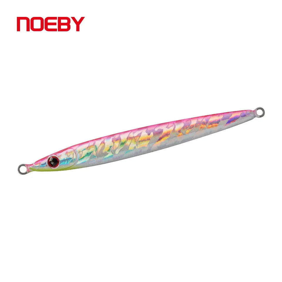 Noeby Metal Jig Fishing Lure 60g Long Casting Jigs Steel Panels Stronger Shore Jigging Long Casting Saltwater Fishing Lures