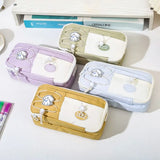High Quality Nine Layer Pen Bag Large Capacity Multifunctional Pencil Case Dirt-proof Stationery Organizer Students