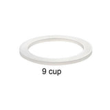 Coffee Rubber Sealing Ring Gasket Washer Gasket Replacenent Cups Rings For Moka Pot Espresso Coffee Makers Kitchen Supplies