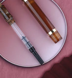 Majohn M700 Resin Fountain Pen EF/F Nib 0.5/0.38mm with A Converter Germany Imported Ink Pen Beautiful Students Gifts
