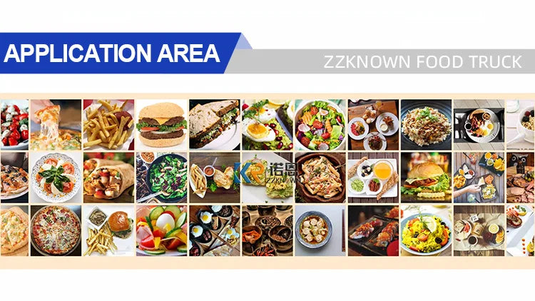 Food Trailer Mobile Fast Food Trailer Flower Shop Ice Cream Cart Juice Coffee Kiosk Fully Equipped