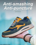 Lightweight Work Shoes Men Women Work Sneakers Boots Puncture-Proof Indestructible Shoes Breathable Steel Toe Safety Shoes Men