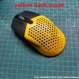 For compatible G304 G305 Magic Modified Hollow Wireless Mouse 3D Printing Shell Battery Cover Resin Nylon Back Cover Weight Loss