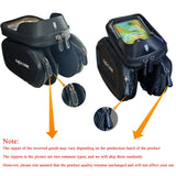 Bicycle Bag Touch Screen Phone Case Holder Large Capacity Top Frame Tube Bag MTB Road Bike Bag Phone Case Cycling Accessories