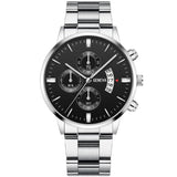 New Fashion Mens Sports Watches Luxury Calendar Quartz Wristwatch Business Watches Man Clock Relogio Masculino Reloj Hombre