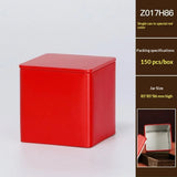 Coffee Bean Tea Leaf Sugar Storage Jar Empty Tea Tinplate Container Condiment,Coffee Bean Pot Containers Desktop Tea Bag Tin