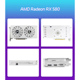 SOYO Graphics Cards radoon RX580 8G GDDR5 Memory Video games Card PCIE3.0x16 GPU Computer Computer Components AMD x 580 8G