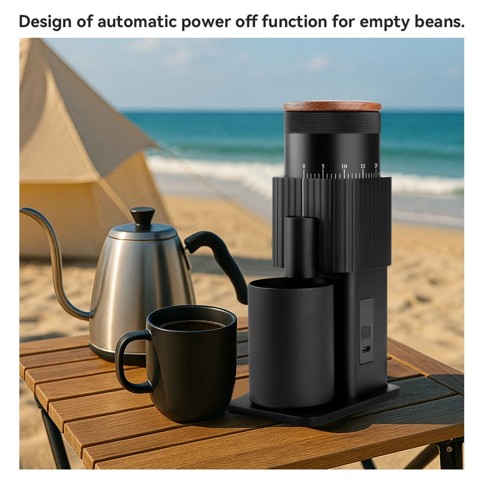 Portable Coffee Grinder Electric Grinder Coffee Bean Grinder Coffee Grinders  accessorie for Home Use  Christmas Birthday Gift