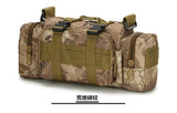 Outdoor Hiking Waist Bag 600D Waterproof Oxford Climbing Shoulder Bags Fishing Camping Hiking Pouch Chest Bag