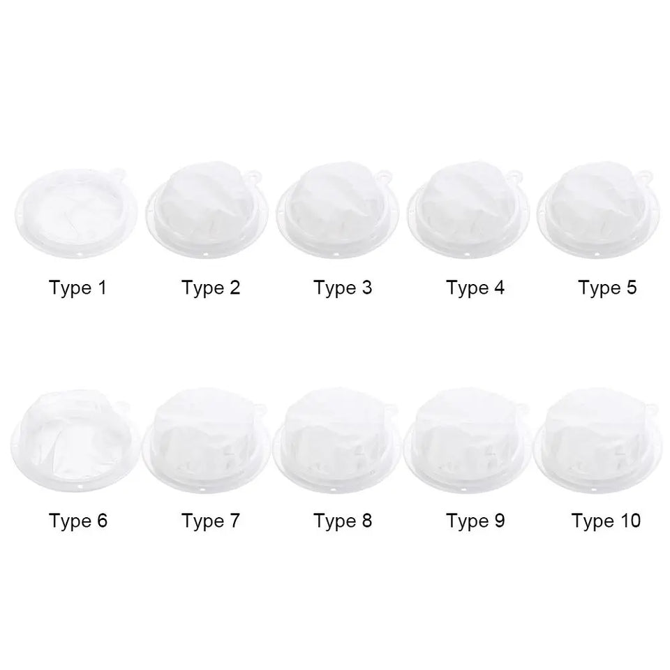 13/15CM Reusable Mesh Nylon Filter Super Fine Colander For Sieve Juice Soy Milk Honey Tea Coffee Wine Strainer Kitchen