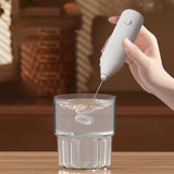 ONEKA Milk Frother Handheld Foam Maker For Lattes Whisk Coffee Cappuccino Frappe Matcha Hot Chocolate Egg Beater Drink Mixer