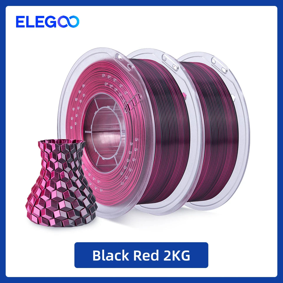 ELEGOO 5/10KG Silk Filament PLA 1.75mm 3D Printer Filament for FDM 3D Printers Elegoo PLA for Elegoo Centauri Carbon