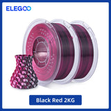 ELEGOO 5/10KG Silk Filament PLA 1.75mm 3D Printer Filament for FDM 3D Printers Elegoo PLA for Elegoo Centauri Carbon