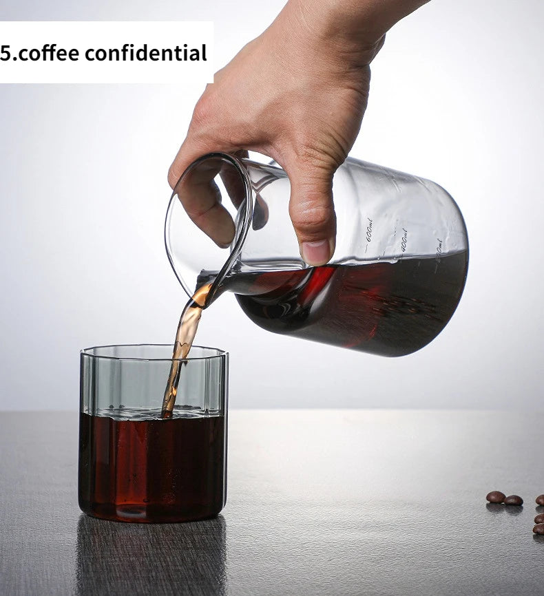 Cold Brew Coffee Pot Set with Filter Glass Dripper ICED Coffee Pot Maker High Quality Specialized Barista Accessories Espresso