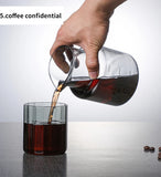 Cold Brew Coffee Pot Set with Filter Glass Dripper ICED Coffee Pot Maker High Quality Specialized Barista Accessories Espresso
