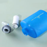 1000/2000ML Ultralight Foldable Water Bag Water Bottle Outdoor Sport Camping Running Hiking Bicycle TPU Soft Flask Water Bag New
