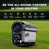 REVASRI 1000Yards Golf Rangefinder, 6x Magnification , Flag-Lock Vibration, and Slope-Compensated Distance Function for Golfers