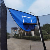 98x50cm Kids Basketball Hoop  with Pump & Ball Kids Trampoline Basketball Hoop Set Sunproof Basketball Hoop for Boys And Girls