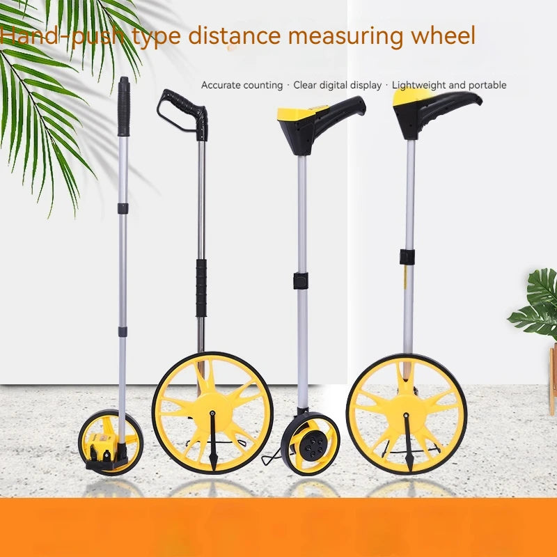 Electronic Rangefinder, Mechanical Rangefinder Wheel Digital Display, Manual Measurement, Roller Measurement