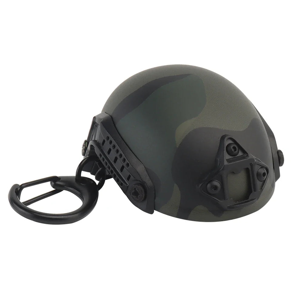 New Mini Fast Helmet Keychain Tactical Fan Accessories Beer Opener Bottle Opener Decrowner Dummy Helmet Shaped Toy Outdoor Tool