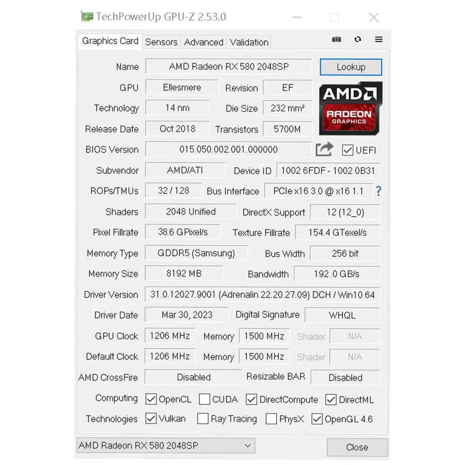 SOYO Graphics Cards radoon RX580 8G GDDR5 Memory Video games Card PCIE3.0x16 GPU Computer Computer Components AMD x 580 8G
