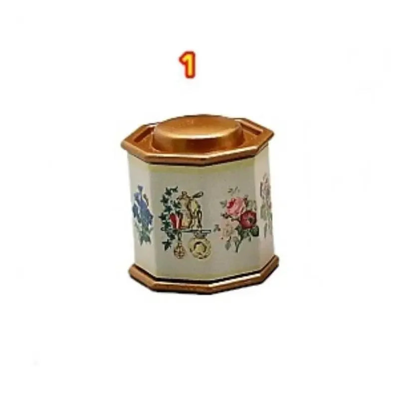 Dollhouse Miniature Coffee Can Tea Can Model Mini Simulation Item Ornament Toys Doll House Furniture Accessories-Toy