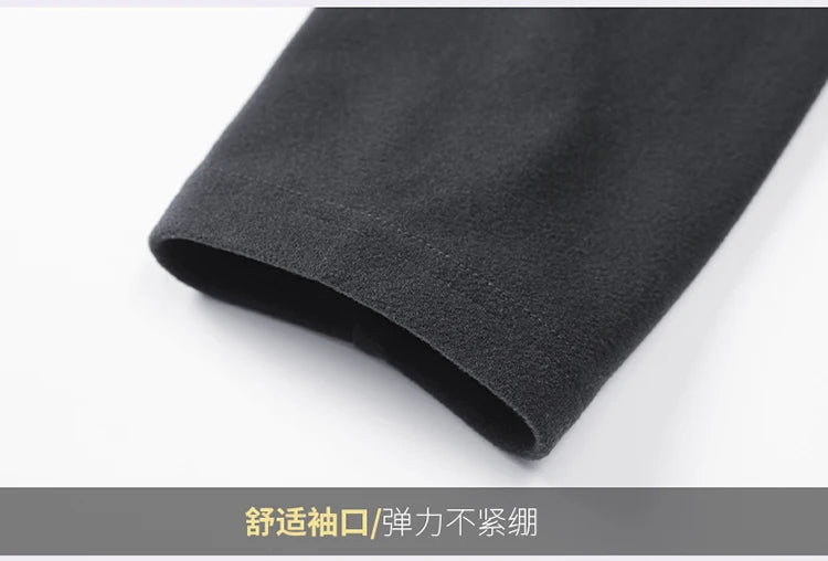 Men's Winter Pullovers Warm Sweatshirt Big Size 85-150kg Plus Size 3XL-8XL Long Sleeve Pullover T-shirt Sports Tops
