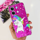For Xiaomi Redmi Note 13 4G Case Cute Cat Butterfly Cover Soft Silicone Phone Case For Redmi Note 13 Pro Plus Note13 Full Bumper