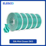 ELEGOO 5/10KG Silk Filament PLA 1.75mm 3D Printer Filament for FDM 3D Printers Elegoo PLA for Elegoo Centauri Carbon
