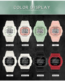 SANDA G Style Digital Watch Men Waterproof Ms Watch Sport Men Watches Boy Girl Electronic Clock Relogio Masculino Relógio Mulhe