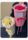 Korean Packaging Film for Flowers, Premium Waterproof Floral Wrapping Paper, Flower Shop Flower Packaging Materials