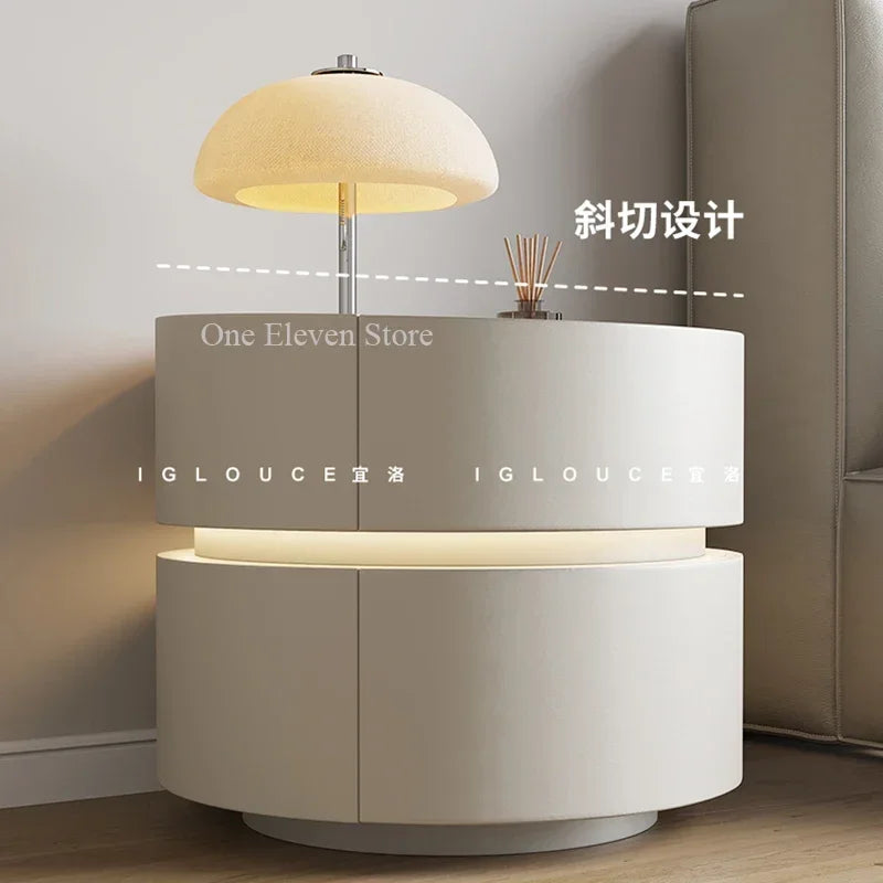 Nightstands Room Cool Stuff Bedroom Multifunction Bedside Table Chest Drawers Home Wood Nordic Cabinet Mesa Bedroom Furniture