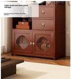 Multifunctional Furniture with Drawers & Shelves, Kitchen Cupboard, Living Room Storage Organizer, Tea Table Cabinet