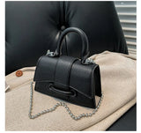 Women Mini Handbag Korean Style Chic Solid Texture Chain Crossbody Bag Ladies Summer High-Grade New Lipstick Commuter Bags