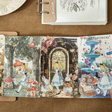 Mr.Paper 50Sheets/Book Fairy Tale Theme Die-cut PET Sticker Book DIY Journal Supplies for Phone Case Envelope Calendar Cup Decor