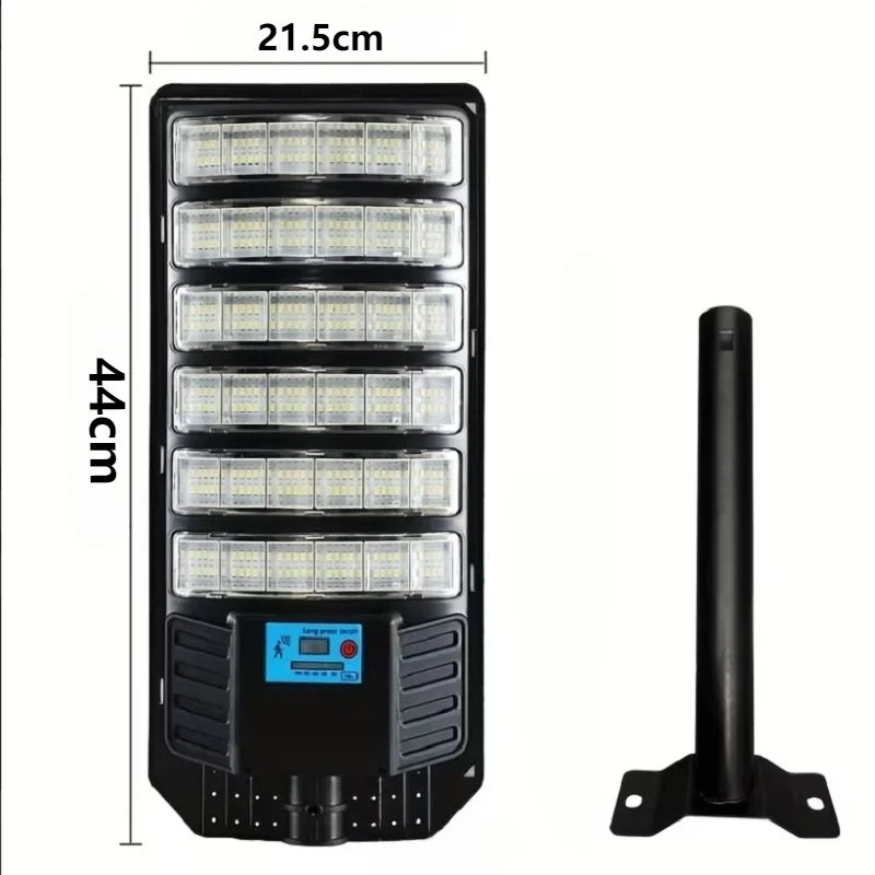 200000LM Solar Light Commercial LED Outdoor Dusk To Dawn Solar Street Light Road Area Lamp Waterproof Backyard Security Lighting