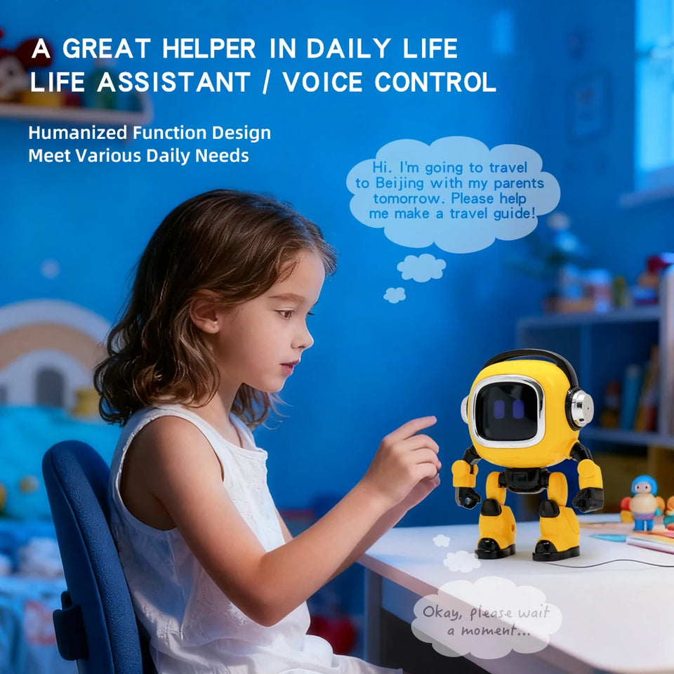 Intelligent AI Robot Large Model AI Intelligent Dialogue Children's Voice Storyteller Early Educational Desktop Toy
