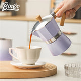 Bincoo Coffee Moka pot Classic Italian Espresso Maker Extraction Hand Brewing coffee Pot Barista Coffee Machine Coffee Utensil