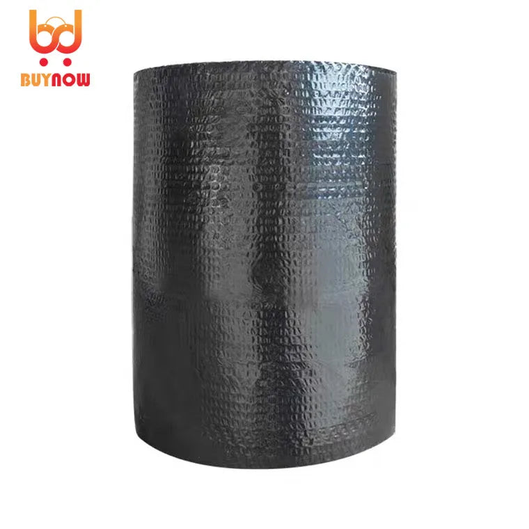 20/30/40/50cm Width Packaging products Pure black opaque shockproof bubble film Food packaging film for express moving