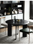 Restaurant Round Dining Table Modern Living Room Lounge Wood Nordic Dining Table Folding High Mesas De Comedor Home Furniture