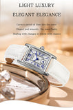 Sanda 1116 New Fashion Elegant Women's Analog Quartz Watch, Rectangle Dial, Water Resistant Business Wristwatch