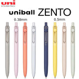 Uni-ball ZENTO Click Gel Pen,0.38/0.5/0.7mm Various Colors Water-based pen With Ergonomic Grip Smooth Writing for School&Office